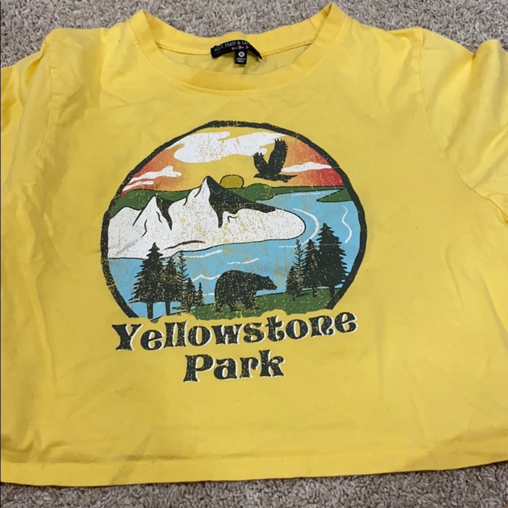 Yellow tshirt